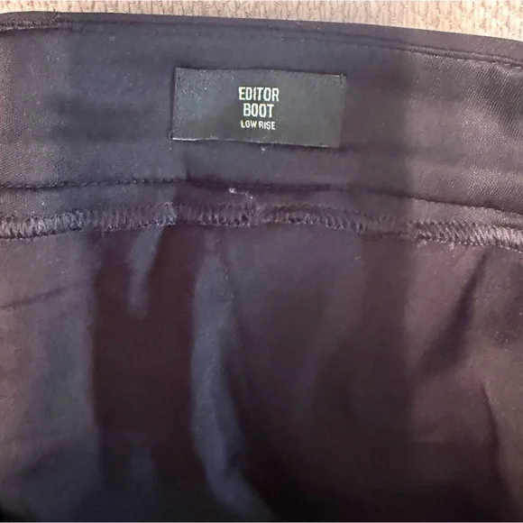 Express Editor Boot Low Rise Pants - Picture 8 of 11